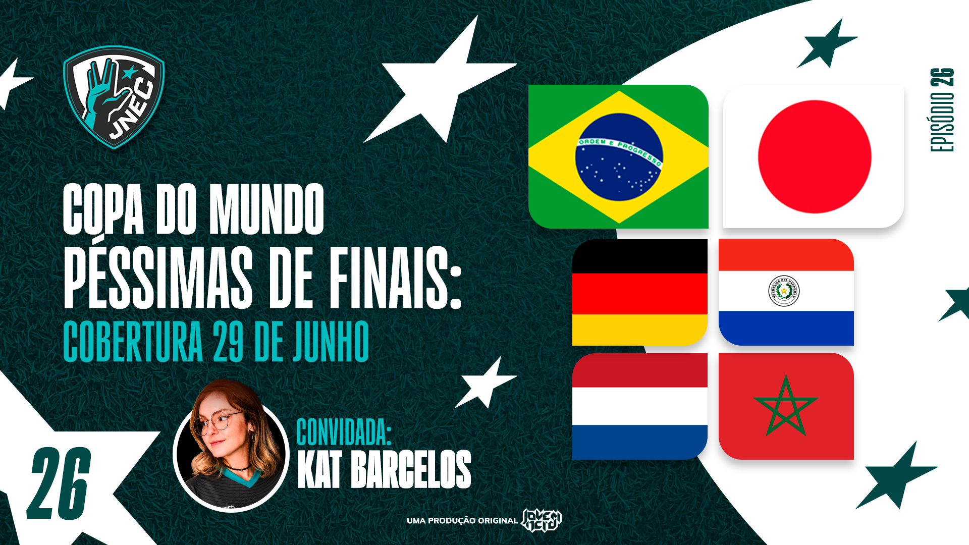 DIA #19 DA COPA 2026: 29 DE JUNHO - BRASIL PASSA SUFOCO MAS VENCE O JAPÃO | JNEC 26